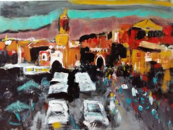 Marrakech nuit par Pascal Milcendeau