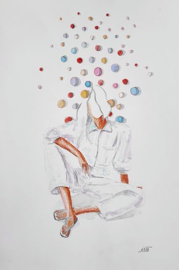 Bubble à St Jean-de-Luz von Isabelle Joubert