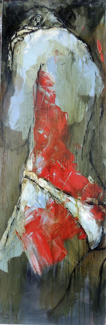 Virginie debout 3 von Nadine Defer