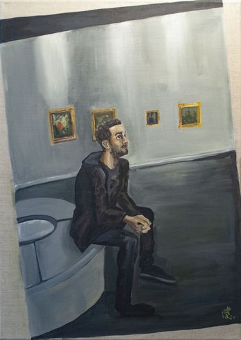 Seul dans la salle von Cindy Nikolic