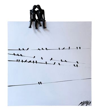 Les 2 tourtereaux...  (Album d’enfants 2023) von OLIVIER MESSAS