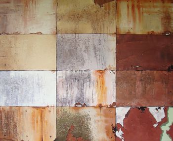 Damier tôles -2 von François Davot