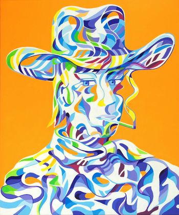 Fumée de cowboy von Guillaume Rist