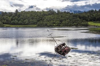 Lost boat by David Law