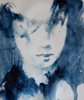 Flo blue seria by Alain Gegout