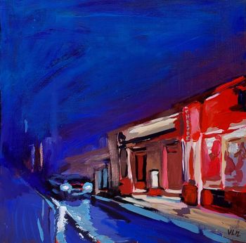 A light in the night: The theatre- THE OTHER ART FAIR-LONDON MARCH 2023 by Valérie LE MEUR