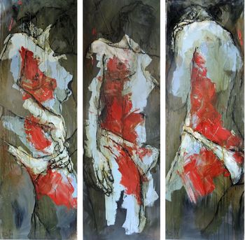 Triptyque von Nadine Defer