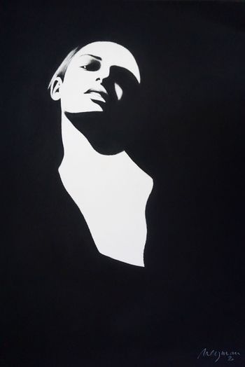 Elle (visage 164) by Nicolas Neyman