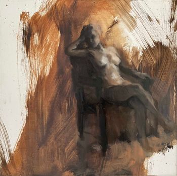 1er Nu, sépia par Claudie Gimeno