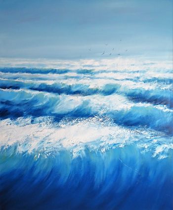 Les vagues von Michaël LEFEVRE