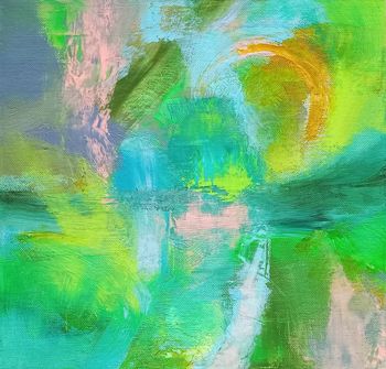 Sunset Over the Lake by Jill Dowell