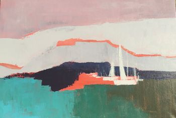 Les voiliers 1 von Chantal Parise