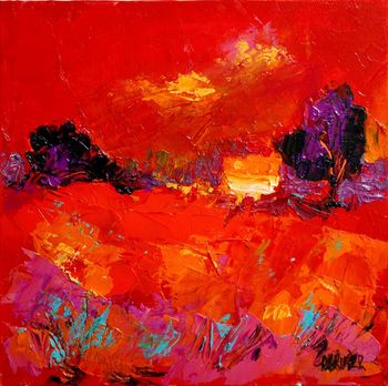 Champs flamboyants von Patrick Brière