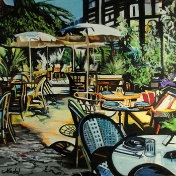 Jardin des Tuileries by Clotilde Nadel