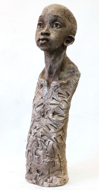 Enfant africain by Marie-Thérèse Tsalapatanis