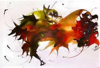 Musique-calligraphie 2 par Younes Faghihi