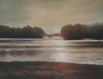 Coucher du soleil au confluent thème (et 2 variations) par Alain Voinot