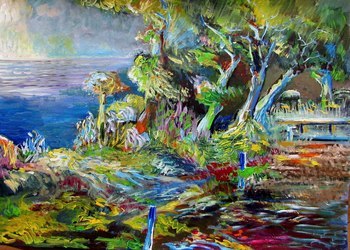 Le banc illuminé par Thibault Lepeudry