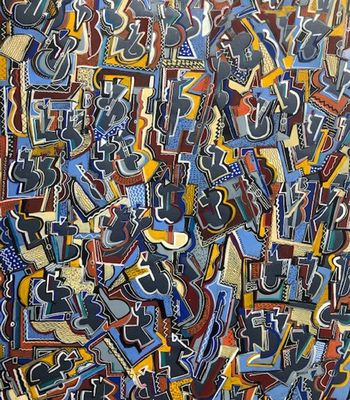 Femmes bleues by Francis Gonnet