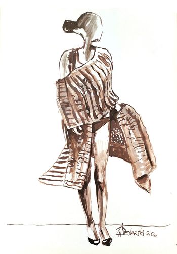 Portrait d'une robe 5 by Jivko Sedlarski