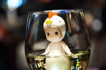 White wine by David Law