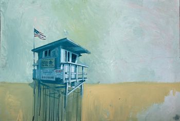 The shack in Malibu von Alex Saman