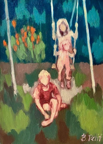 La balançoire von Barbara Petit Lisy