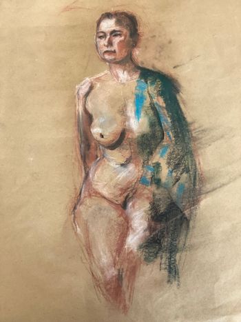 Nude Pastel par Jacqueline Rosedalen