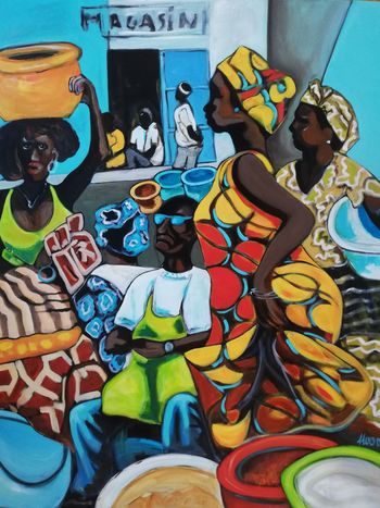 Les marchands par Pascal Milcendeau