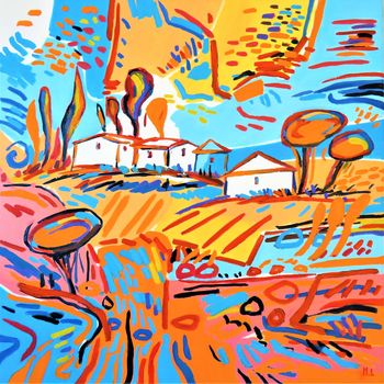 Près du village von Michaël LEFEVRE