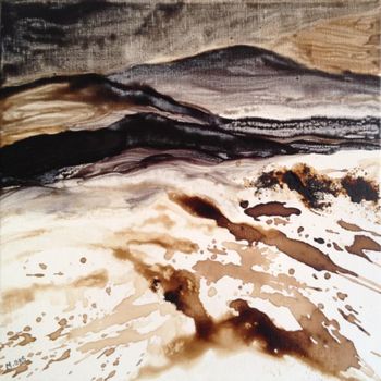 Les montagnes noires n°2 von Magalie Ors