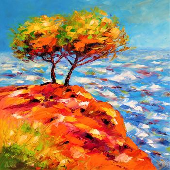 Les deux arbres by Michaël LEFEVRE