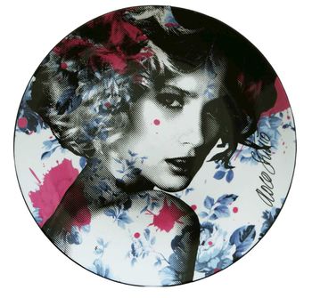 Perfect Pattern Wallplate - Eyes Open by Roco