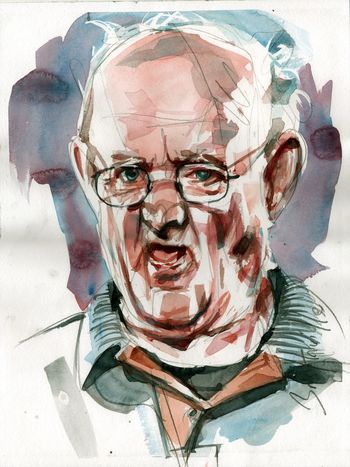 Le vieux qui fait la grimace 4 von Jean-Marc Bristhuille