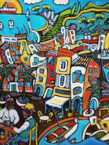 Les joueurs de cartes par Pascal Milcendeau