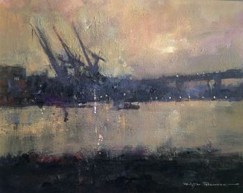 Nantes impression portuaire , n° 2373 von Philippe Perennou