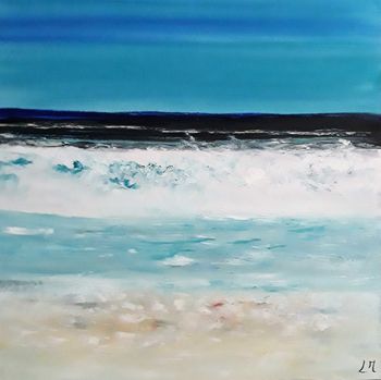 Jouer avec les vagues by Lydie Massou