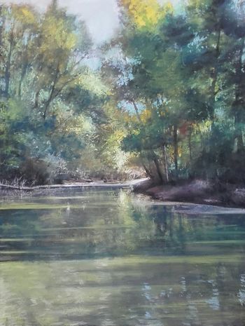 En passant sous les arbres par Alain Voinot