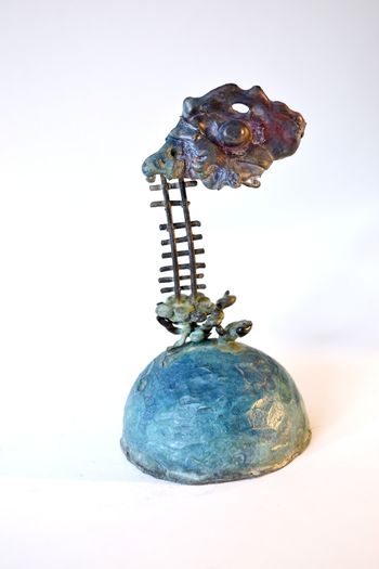 Tout petits mondes - l'escalier by Julie Balsaux