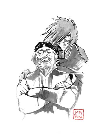leiji matsumoto tribute by Péchane