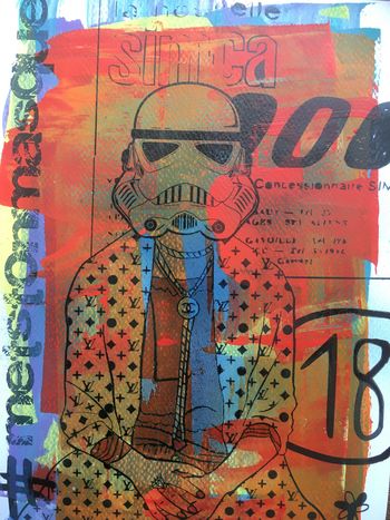 Fridatrooper von Misako Street Art