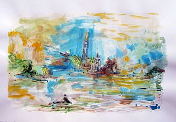 Eclat de paysage by Thibault Lepeudry