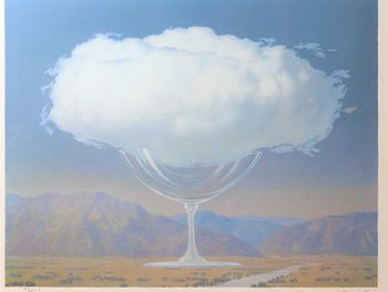 La corde sensible by René Magritte