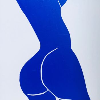Abstract Nude 7-22 von Alexandre M. Rockefeller