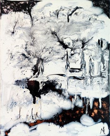 Coty on the cliff par Mikha