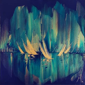 Green aurora von Mikha