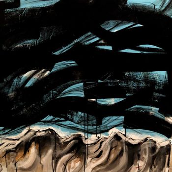 Nuages noirs sur les Alpilles von Pierre-Louis Acciari