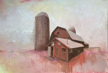 The dairy farm in vermont von Alex Saman