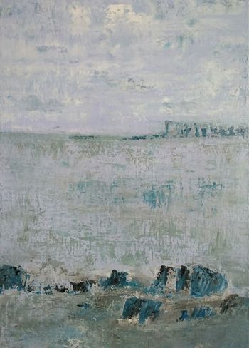 Les rochers bleus von Juliette Paredes