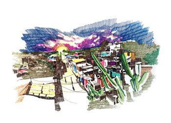 Santiago de Cuba - ville haute en couleurs by Thierry Machuron